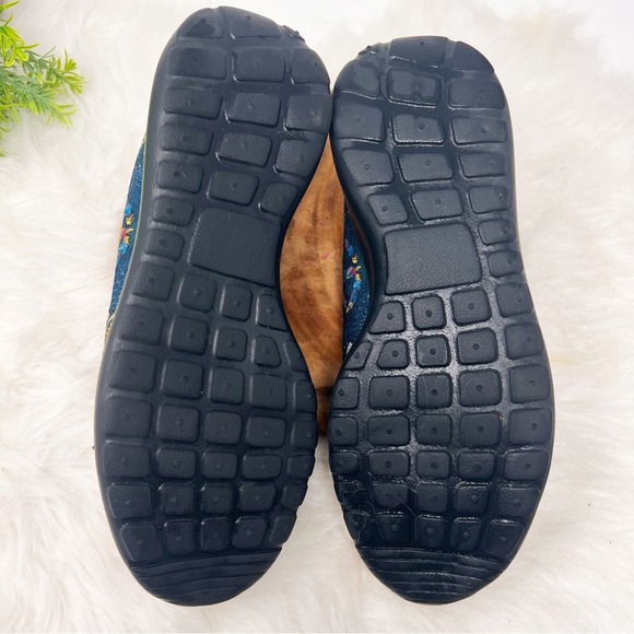 Yes We Vibe Peace and Mandala Feathers design Lightweight Vegan sneakers 8 - Picture 6 of 8